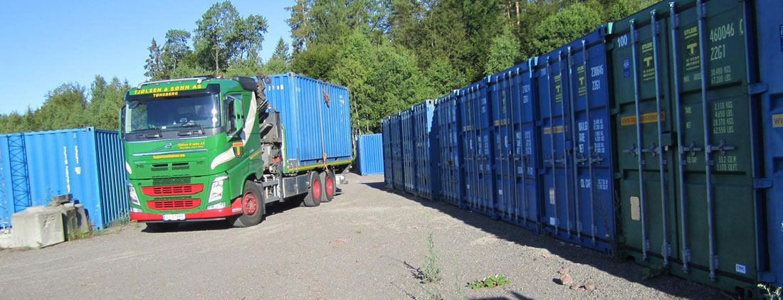 Borgeskogen Vestfold Container tomt